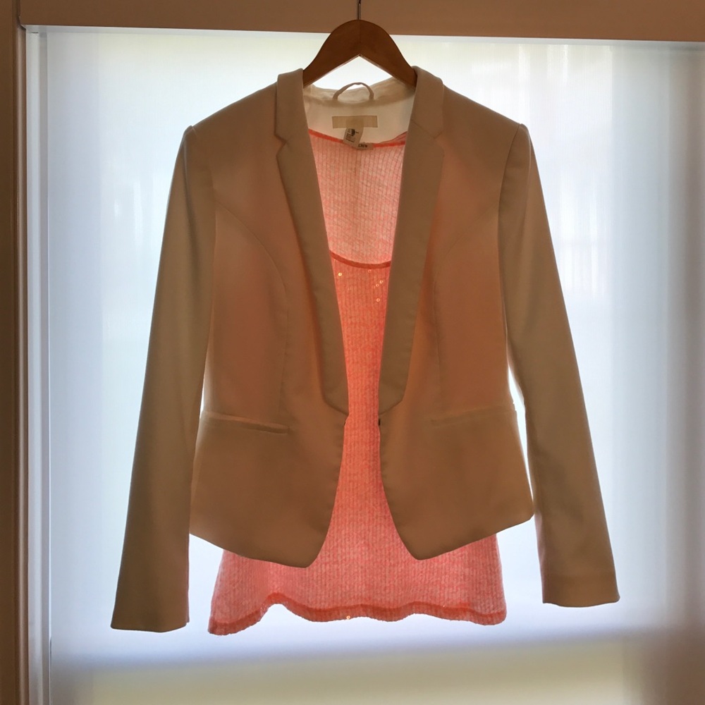 H&M White Blazer - L